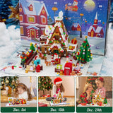 INSOON Advent Calendar 2024 Gingerbread House Mini Building Set with LED Light - 24 Day Christmas Countdown Building Block 1763 PCS, Xmas Gift Brick Toy Playset for Adult Teens Kids Girls Boys Ages 10+