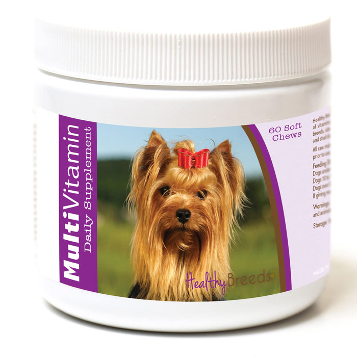 Healthy Breeds Yorkshire Terrier Multi-Vitamin Soft Chews 60 Count