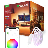 Nanoleaf Essentials Matter Bluetooth & Thread Smart LED Lightstrip 80" Smarter Kit (2m) - RGB & Whites, Controller, App & Voice Control (Works with Apple Home, Google Home, Samsung SmartThings)