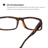 Readerest Blue Light Blocking Reading Glasses, UV Protection, (1.75) Reading Glasses