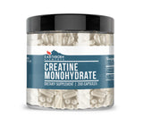 Earthborn Elements Creatine Monohydrate 200 Capsules, Pure & Undiluted, No Additives