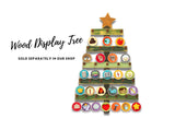 Wood Jesse Tree Advent Ornaments ~ Unwrapping the Greatest Gift (Book not Included)