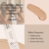 AN Skin - Hydraglow Tinted Sunscreen for Face with Spf 50 - Tinted Face Moisturizer - Ultimate Skin Protection, Balances Hydration, Minimizes Pores & Even Tone
