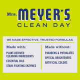 MRS. MEYER'S CLEAN DAY Liquid Laundry Detergent, Biodegradable Formula Infused with Essential Oils, Lemon Verbena, 64 oz (64 Loads)