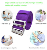 LAMBOX Gait Belt 72 inch-Walking Transfer Belt with Belt Loop Holder for Seniors,Caregiver, Nurse, Therapist,etc.