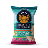 Siete Grain Free Tortilla Chips | Gluten Free Chips | Paleo & Vegan Snacks | Non GMO | Variety Pack, Lime, Sea Salt, Nacho, 5 Ounce (Pack of 6)