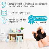 BraceAbility Toe Walking Braces for Kids - Patented Pediatric Foot Supports To Prevent Tip Toe Walking, Cerebral Palsy Equipment, Autism, ADHD, Aspergers, Youth Neurological Disorders (Small)