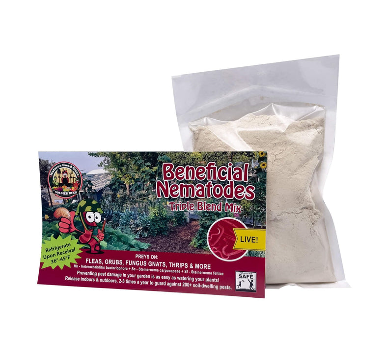 Natures Good Guys - Triple Blend Beneficial Nematodes HB+SC+SF (250 Million)