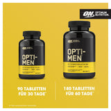 Optimum Nutrition Opti-Men Multivitamin Tablets Pack of 90 (Packaging May Vary)