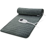 BEAUTIKEN Heating pad Electric Heat Pad for Back Pain and Cramps Relax - Electric Heat Pad with 6 Heat Settings -Auto Shut Off (Dark Gray, 24“x12”)