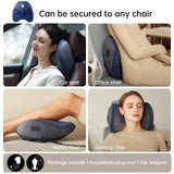 Nofa Shiatsu Kneading Neck and Back Trapezius Massager Pillow,Shoulder,Leg Pain Relief Deep Tissue,Full Body Stress Relax at Home Office and Car,Ideal Gifts for Mother's Day(Gift Box Package)