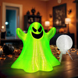 IEMAI Clear PETG Filament 1.75mm, High-Speed 3D Printer Filament at 50-600mm/s, Fluorescent Green Transparent Filament, 1kg/2.2lbs Spool, Perfect for Halloween and Christmas Decorations