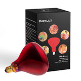 RubyLux NIR-A Near Infrared Bulb Grade A - 250W Red 1 Count