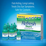 Refresh Tears Lubricant eye drops 4x15 ml, 1x5 ml