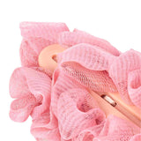 Arswin Back Scrubber for Shower, Loofah Long Handle Bath Body Brush, Soft Nylon Mesh Sponge On a Stick for Shower Men Women Kids Elderly, Exfoliating Scrub Cleaning Luffa for All Kinds of Skin(Pink)