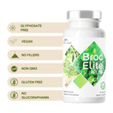 Mara Labs Broc Elite Plus | Broccoli Supplement w/Stabilized Sulforaphane Extract | Zero Glyphosate Residue | 30 Vegetable Capsules