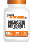 BulkSupplements.com Quercetin Dihydrate Capsule - Quercetin Supplements, Quercetin 1000mg, Quercetin Capsules - Antioxidants Supplement, 4 Capsules per Serving, 120 Capsules