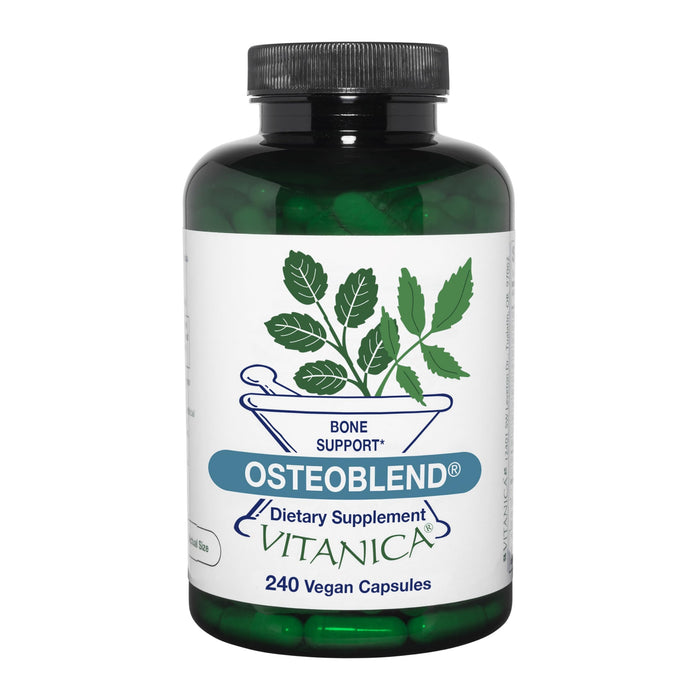 Vitanica, OsteoBlend, Bone Support, Vegan, 240 Capsules