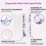 20 Pack Disposable Mopping Pads Refills for Swiffer PowerMop Multi-Surface Mop and Swiffer PowerMop Wood Mop, Spray Clean Pads Replacement