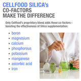 Cellfood Essential Silica Anti-Aging Formula, 4 fl oz, 2 Pack - Supports Healthy Bones, Joints, Hair, Skin, Nails, Teeth & Gums - Easy to Absorb - Gluten Free, Thiaminase Free, Non-GMO - 80-Day Supply