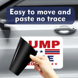 QSUM Trump Vance 2024 Magnet Sticker, 17"*11" Large Size Trump Vance Magnet Large Bumper Sticker for Car with UV Printing, Strong Adhesive Magnet and Vivid Color