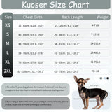 Kuoser Recovery Suit for Dogs, Spay Recovery Femle Dog Onesie Male Neuter Suit, Anti Licking Dog Surgical Suit Soft Dog Body Suits After Surgery for Small Medium Large Dogs,Substitute E-Collar & Cone