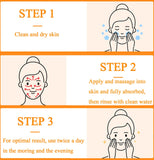 2PCS Orange Exfoliating Gel, Orange Exfoliating Gel Scrub Face Body Skin, Natural Orange Peeling Gel Face Scrub, Deep Cleansing Moisturizing Facial Exfoliator