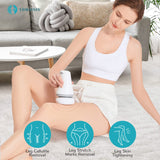 Slimeer Body Sculpting Machine, Cellulite Massager Electric with 9 Washable Pads, Body Massager for Belly/Leg/Arms