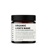 Erbology Organic Lion's Mane Mushroom Powder 50 Servings - 32% Beta-glucans - Calm and Focus - Hericium Erinaceus - Small Batch - Sustainably Grown in Europe - Vegan - Non-GMO - No Added Fillers