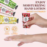 VESPRO 56Pack Hand Cream Gifts Set For Women,Bulk Hand Lotion Travel Size for Dry Cracked Hands,Mini Hand Lotion for Mother's Day Gifts and Baby Shower Party Favors