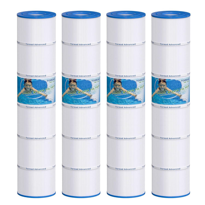 TOREAD PCC130 Pool Filter Replaces Pentair CCP520, R173578, PCC130, Ultral-A7, Unicel C-7472, Filbur FC-1978, FC-6475, Clean and Clear Plus 520, 817-0143, 178585, 4 X 130 sq. ft. L x OD:32 1/16"x 7"