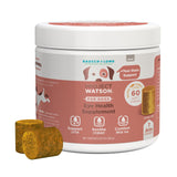 Bausch + Lomb Project Watson Dog Supplement, Contains Omega-3, Omega-6, Lutein, Zeaxanthin, and Vitamin A, Eyebright Herb Extract & Marshmallow Root to Help Reduce Eye Irritation, 60 Soft Chews