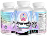 Ayurvedic Herbs (All-in-1) Supplement 3-Month Supply - Ayurveda Mind, Body & Spirit Herbal Blend Complex with 17 Active Ingredients - Natural Ayurvedic Supplements - 90 Capsules