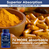 Life Extension Super Bio-Curcumin Turmeric Extract 400mg, 90 Veg Caps (Pack of 2) - Vegetarian Capsule - Non-GMO - Highly Absorbable