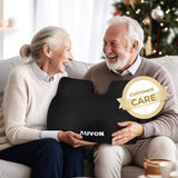 AUVON Anti-Slip Wheelchair Cushions with Front High Rear Low & Hump Design, Ergonomic Seat Cushion to Optimize Sitting Posture, Chair Cushions Relieve Sciatica, Back, Pressure Sore & Ulcer Pain