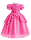 Minetom Princess Dresses for Girls Costume Toys Light up Princess Dress up Clothes for Little Girls Birthday Christmas Gifts Holiday Cosplay Party Outfit 7-8 Years