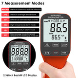 Digital Infrared Thermometer Gun 30:1, BTMETER Dual Laser IR Temperature Gauge BT-1600APP Measure High Temp -58℉ to 2912℉ with Data Logging for HVAC Kiln Forge Oven Pizza Cooking(Not for Human)