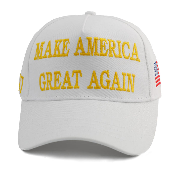 Nigua MAGA Hat, 2PCS 45-47 Trump 2024 Hat Make America Great Again Slogan Baseball Cap