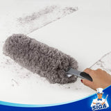 MR.SIGA Lint Free Microfiber Duster, Washable Duster for Household Cleaning Gray