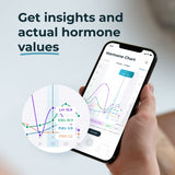 Inito Fertility Monitor & Hormone Tracker for Women | Estrogen, LH, PdG (urine metabolite of progesterone), FSH | Predict & Confirm Ovulation | includes 15 Test Strips (iPhone 13 Pro)