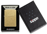 Zippo Street Brass Classic Pocket Lighter