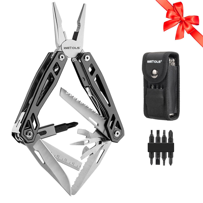 Stocking Stuffers Christmas Gift for Men Dad Him, 21-in-1 Multitools with Pocket Knife