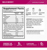 XALEZ Optimum Nutrition Essential Amino Energy Powder - Energy and Hydration - Wild Berry - 72 Servings TM Gift Box