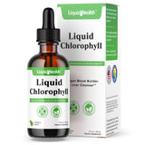 LIQUIDHEALTH Liquid Chlorophyll Drops - Internal Deodorizer, Liver Detox, Immune Support, Stop Bad Breath, Reduce Appetite, Vegan, Non-GMO (2 Oz)