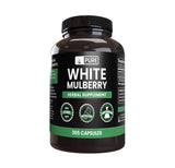 Pure Original Ingredients White Mulberry (365 Capsules) No Magnesium Or Rice Fillers, Always Pure, Lab Verified
