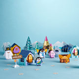 Lovepop Pancake the Penguin's Christmas Adventure Advent Calendar - 25 Pouches with 38 Pop Up Sculptures - Holiday Advent Calendar for Kids and Adults