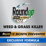 Roundup Dual Action 365 Weed & Grass Killer Plus 12 Month Preventer with Pump 'N Go 2 Sprayer, 1.33 gal.