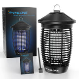 PALONE Electric Bug Zapper for Outdoor/Indoor, 4500V 20W Mosquito Indoor, Waterproof Mosquitos Killer Outdoor, Fly Home Garden Back Yard Patio