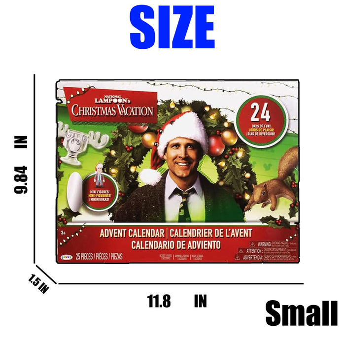 National lampoon's advent calendar—christmas vacation advent calendar，24 Day Christmas Vacation Advent Calendar，Advent Calendar National Lampoon Contains 24 Gifts (A)