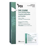 See Clear Lens Cleaning Wipes - Eye Glasses Cleaner Wipes - Non-Scratching, Non-Streaking, Pre-Moistened Wipes - Individual Packet, 6.5 in. x 5 in., 120 Wipes, 2 Packs, 240 Total